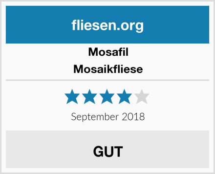 Mosafil Mosaikfliese Test