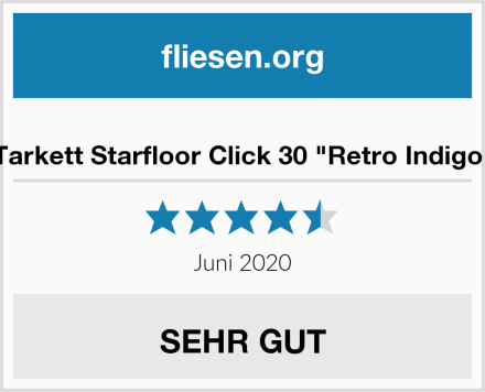  Tarkett Starfloor Click 30 "Retro Indigo" Test