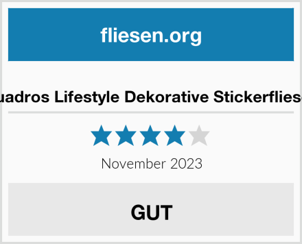  Cuadros Lifestyle Dekorative Stickerfliesen Test