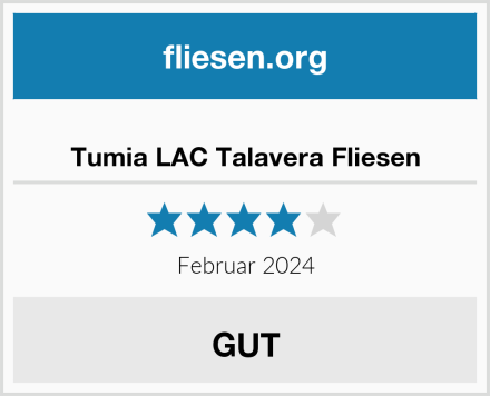  Tumia LAC Talavera Fliesen Test
