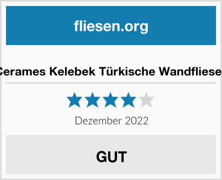  Cerames Kelebek Türkische Wandfliesen Test