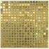 Mosaik-Netzwerk Mosaik Fliese Edelstahl Gold Stahl gebürstet