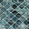 Mosafil Glas Mosaik Fliesen Perlmutt Effekt Grün
